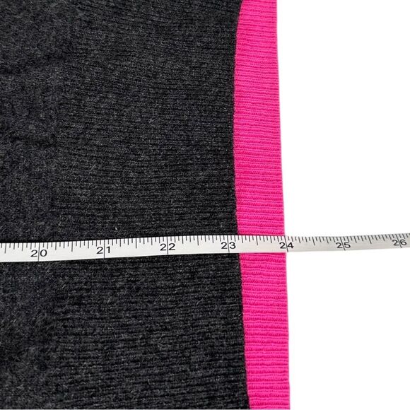 Autumn cashmere 100% Cashmere grey pink oversized Sweater women’s Small - Picture 5 of 5